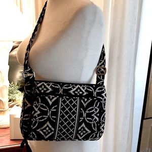 Vera Bradley Vintage print bag in Black & White.